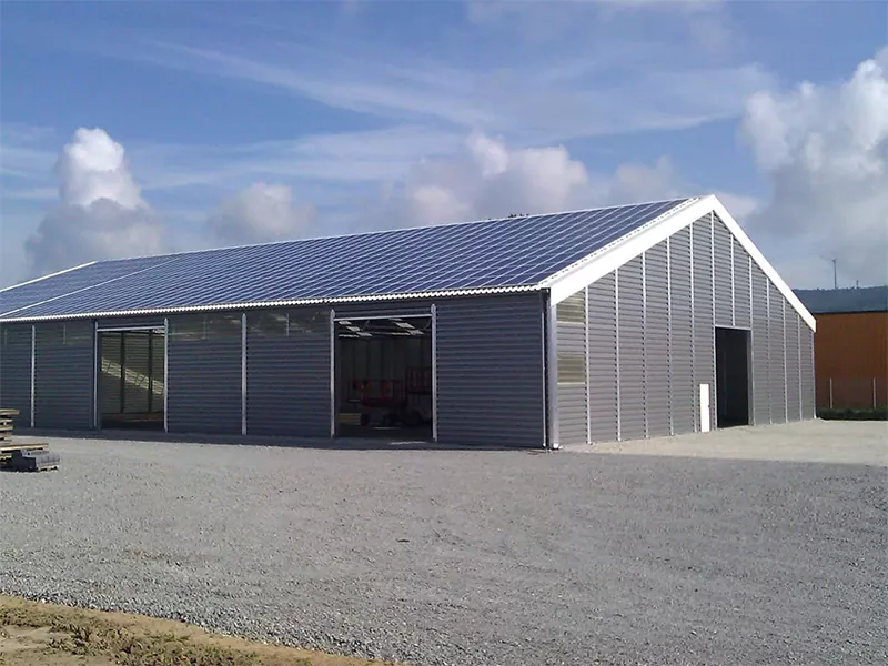 Eco-freonlike duorsume stiel-struktuer Warehousing