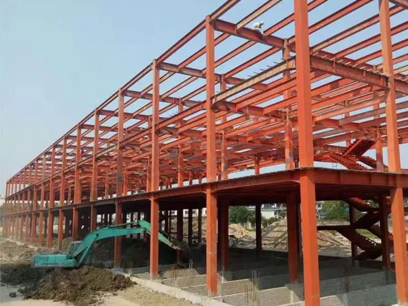 Eco-freonlike stielen frame Warehouse-konstruksje