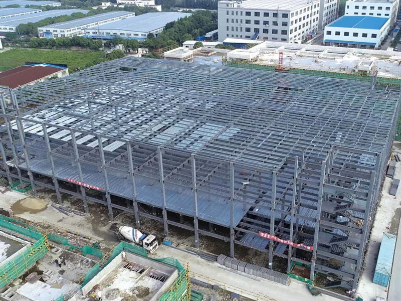 Miljeufreonlike prefabrikoarige stielstruktuer Warehuzen