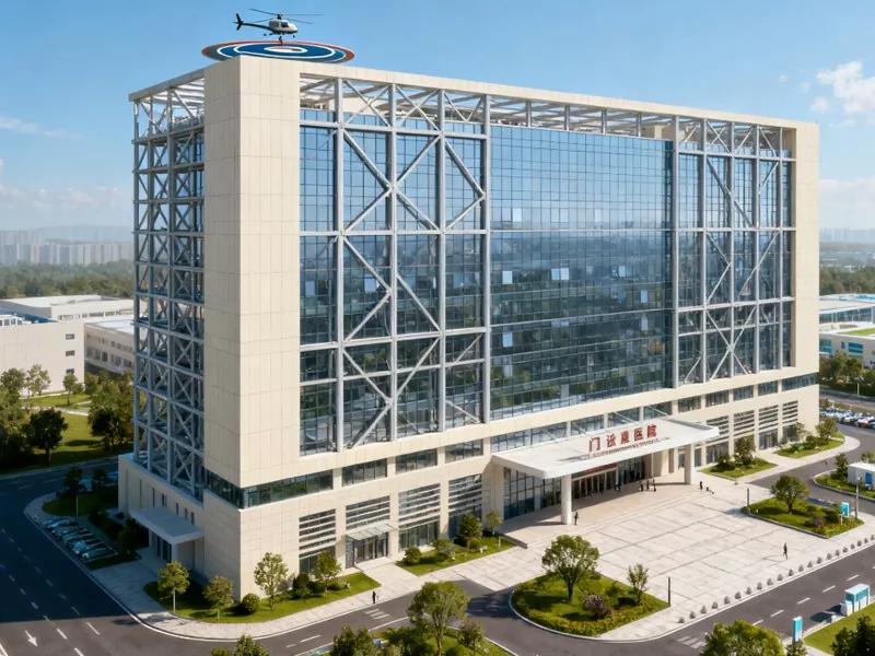 High-Rise Prefabricated Metal Sikehûs Building