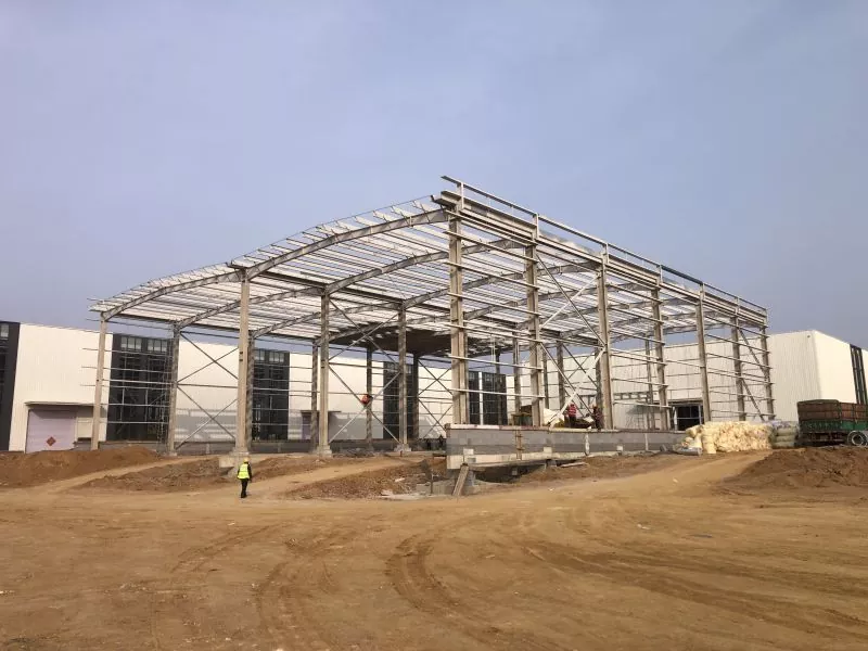Single Floor Steel Warehouse Gebou