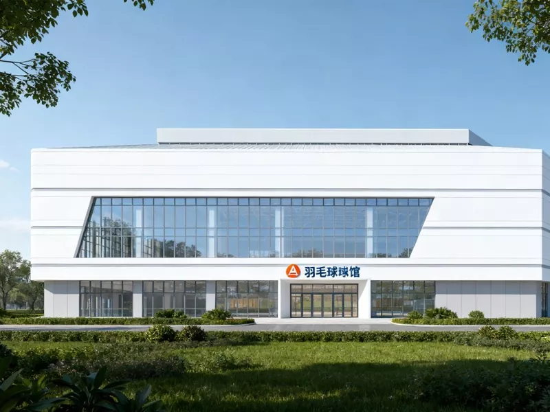 Stiel Struktuer Badminton Hall