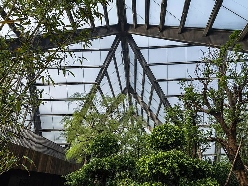 Stielstruktuer Botanical Hall