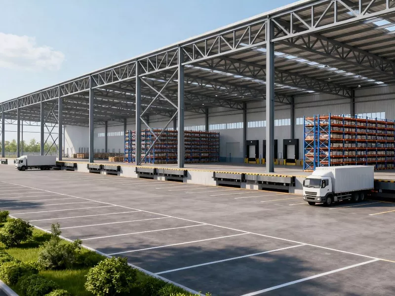 Steel Structure Distribution Center Building