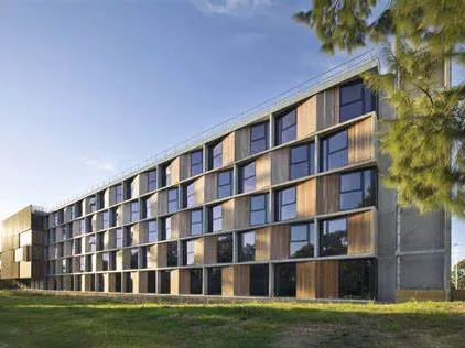 Stielstruktuer studint sliepkeamer